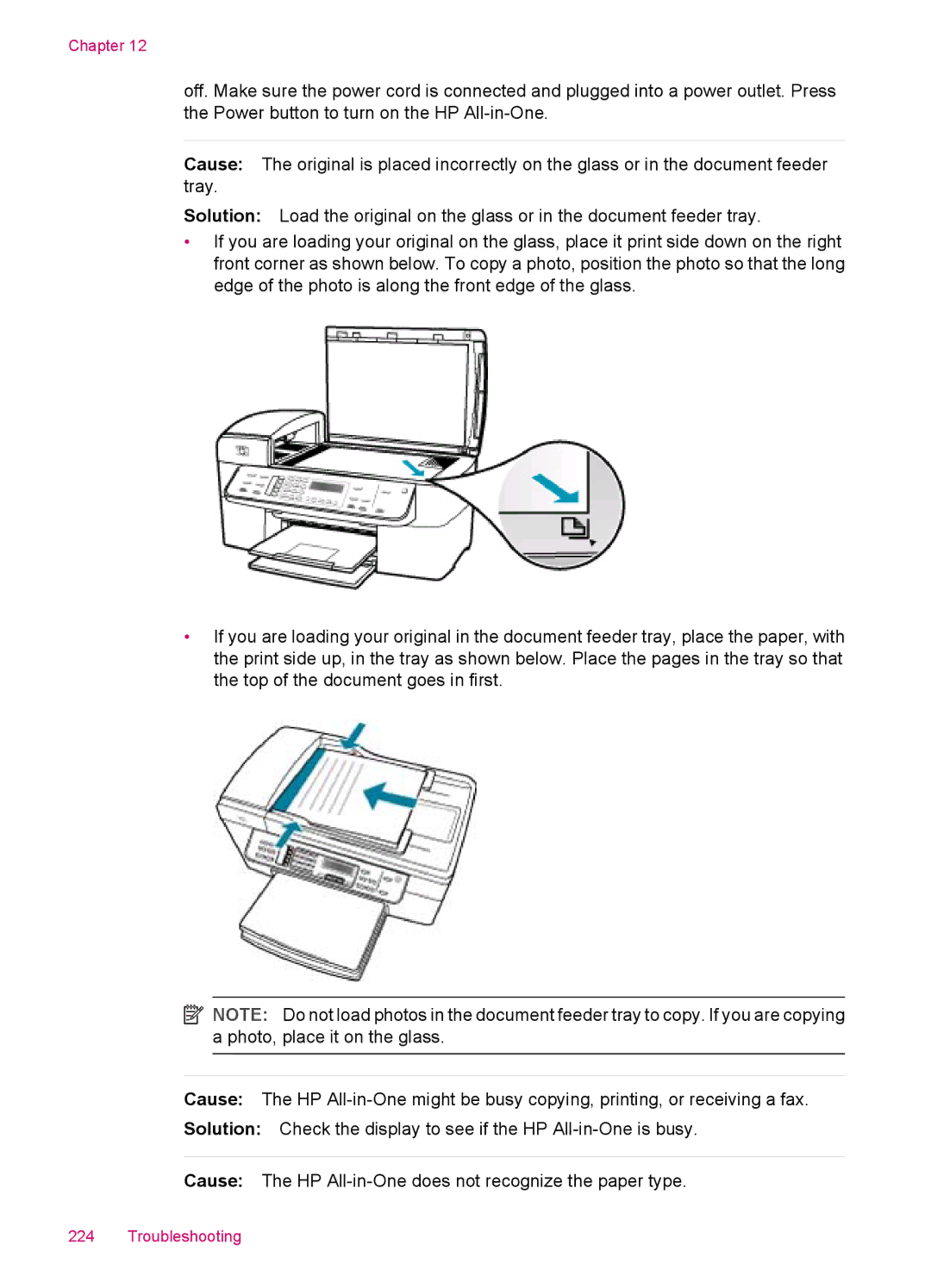 HP J5750, J5788, J5780, J5740 manual Chapter 