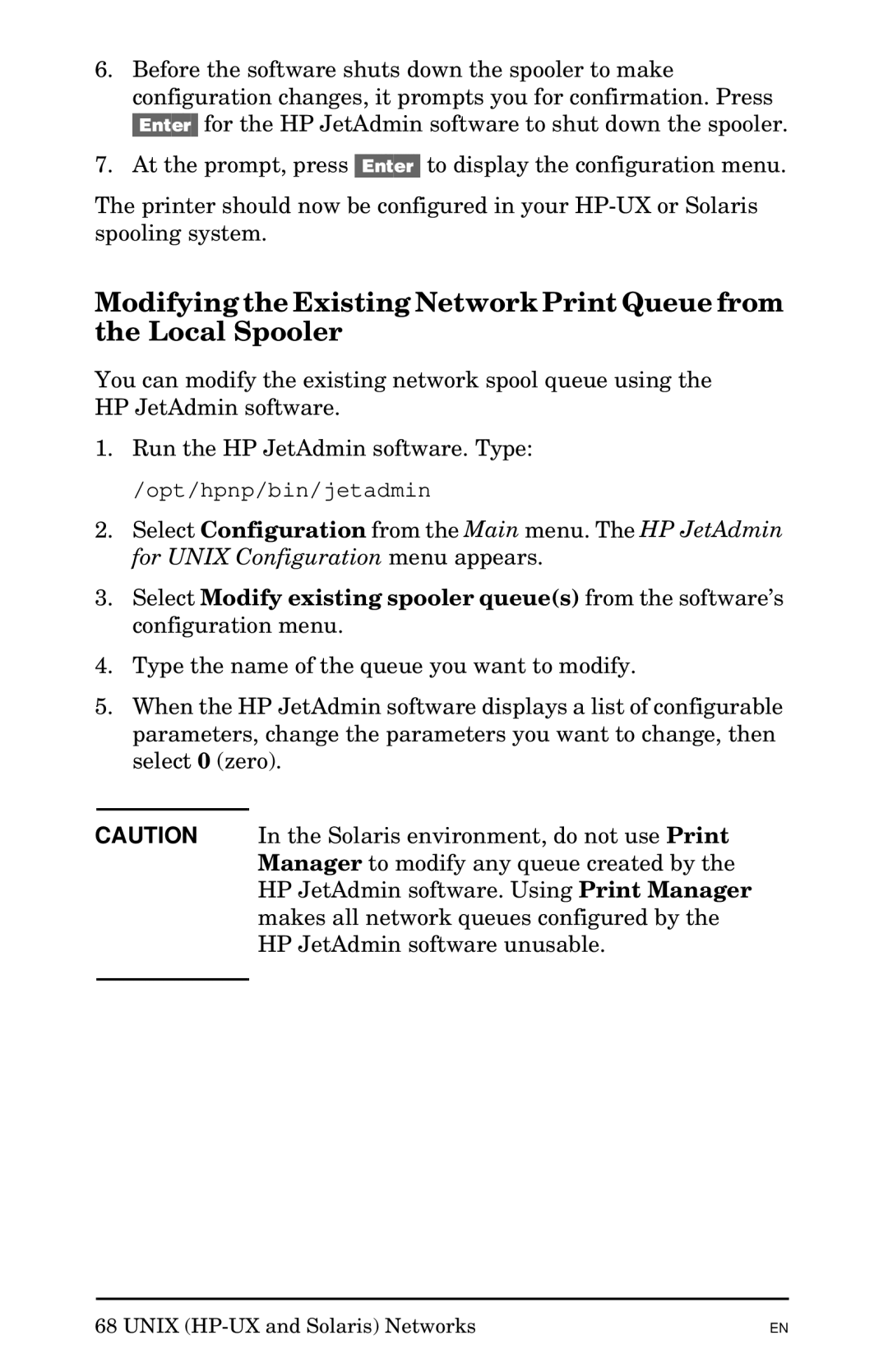 HP Jetadmin Software for OS/2 manual Opt/hpnp/bin/jetadmin 