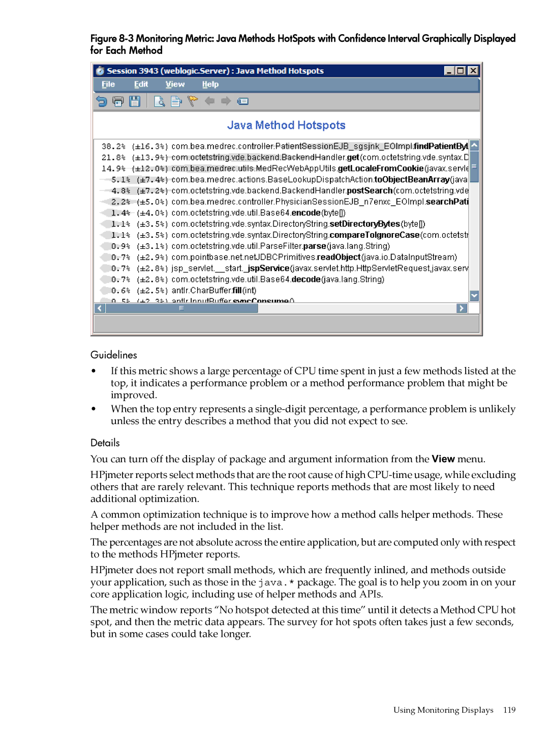 HP jmeter Software for -UX manual Details 