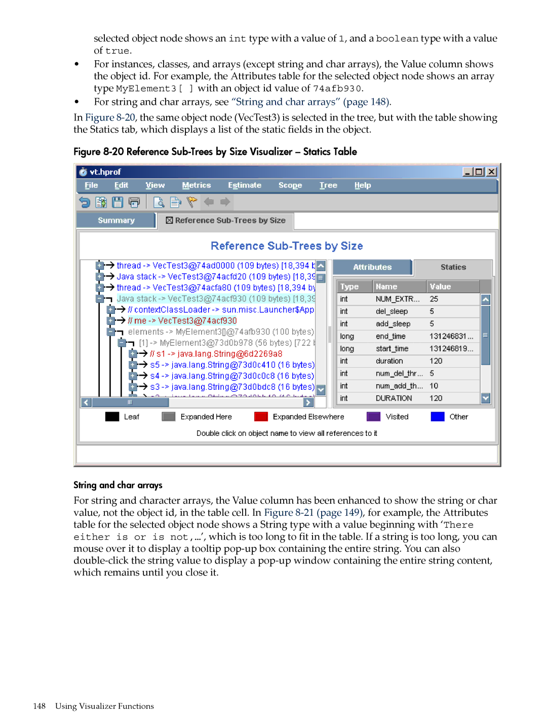 HP jmeter Software for -UX manual For string and char arrays, see String and char arrays 