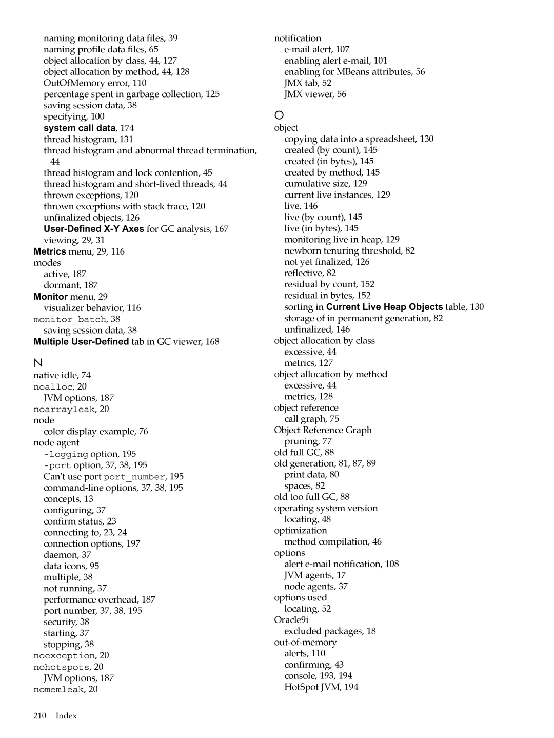 HP jmeter Software for -UX manual User-Defined X-Y Axes for GC analysis, 167 viewing, 29 