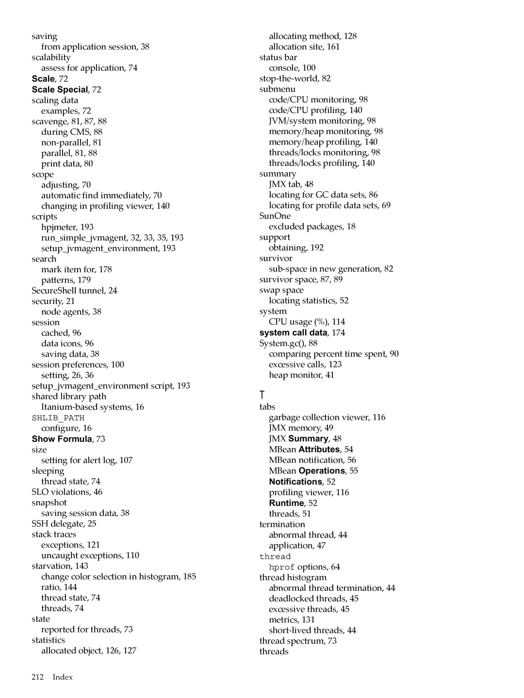 HP jmeter Software for -UX manual Scale Special, 72 scaling data 