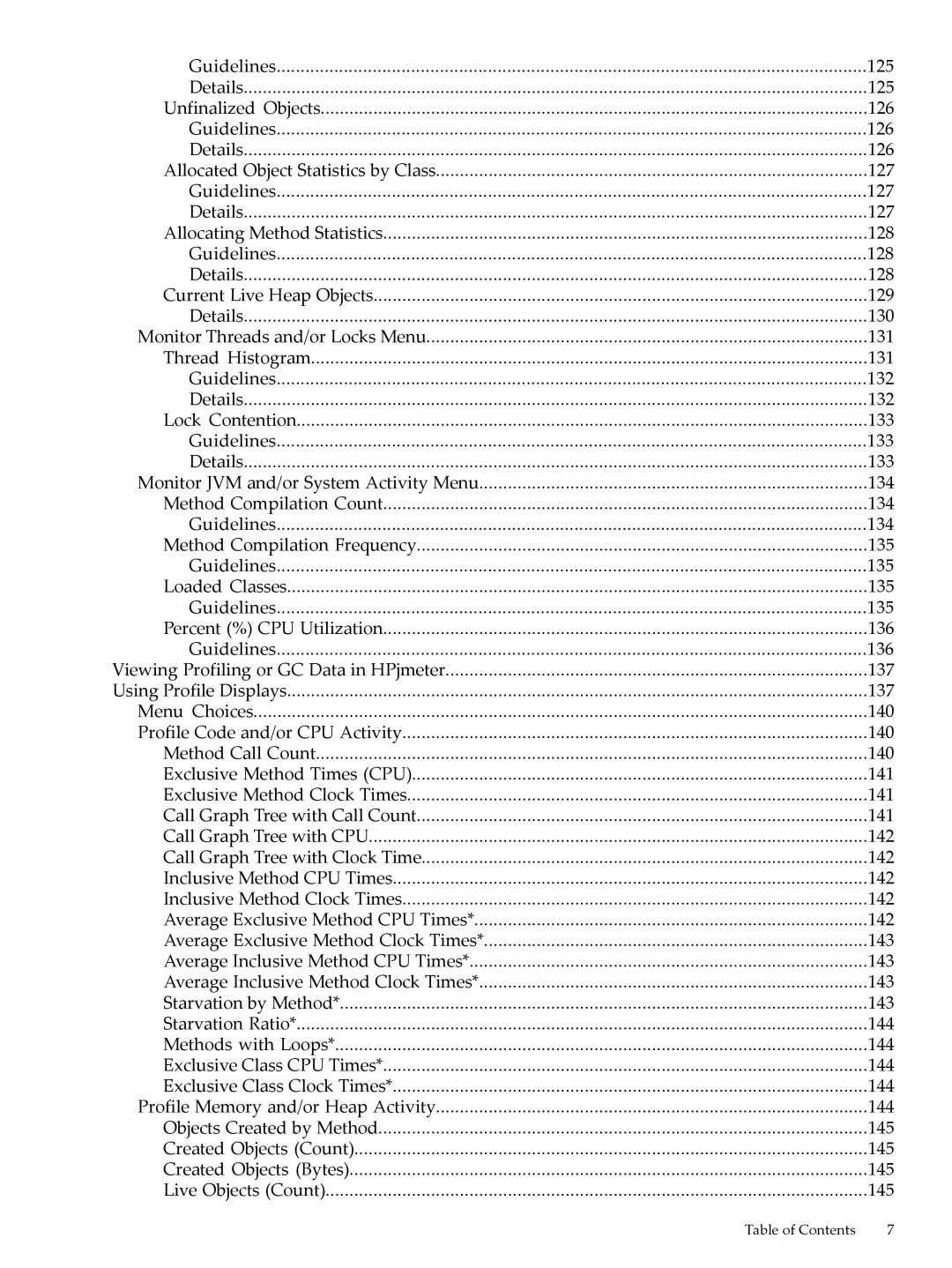 HP jmeter Software for -UX manual Unfinalized Objects 