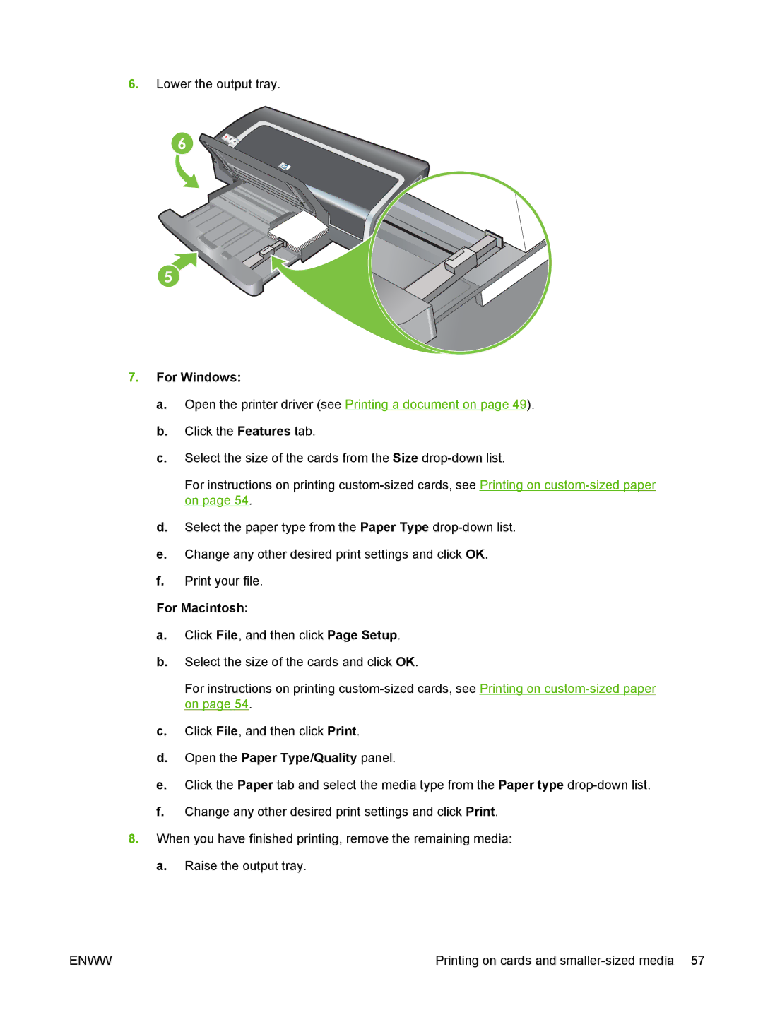 HP K7100 manual Open the Paper Type/Quality panel 