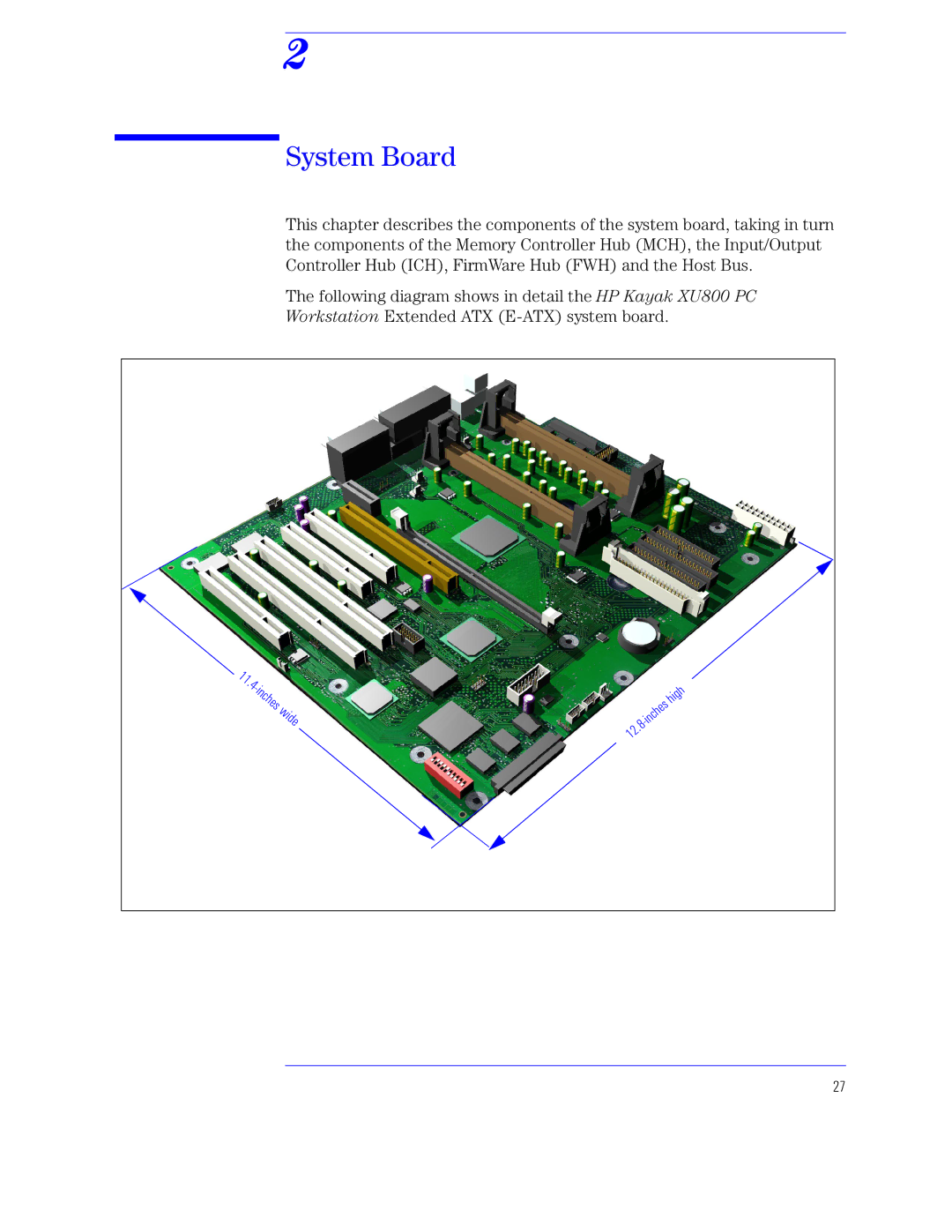 HP KAYAK XU800 manual 