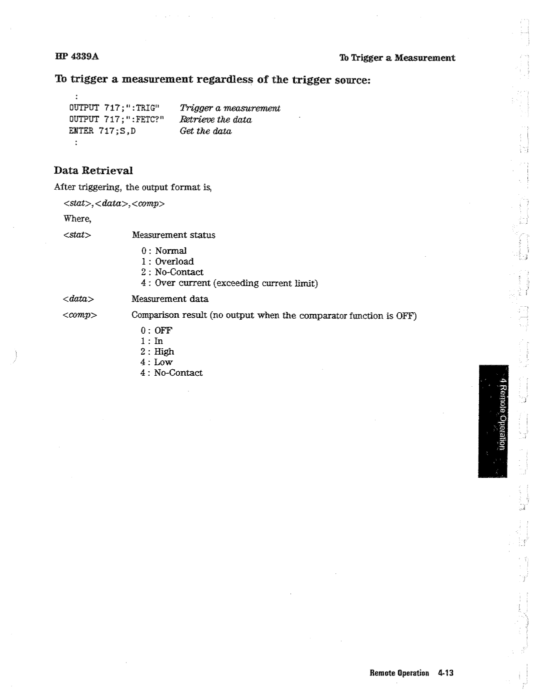 HP Kitchen Utensil 4339A manual 