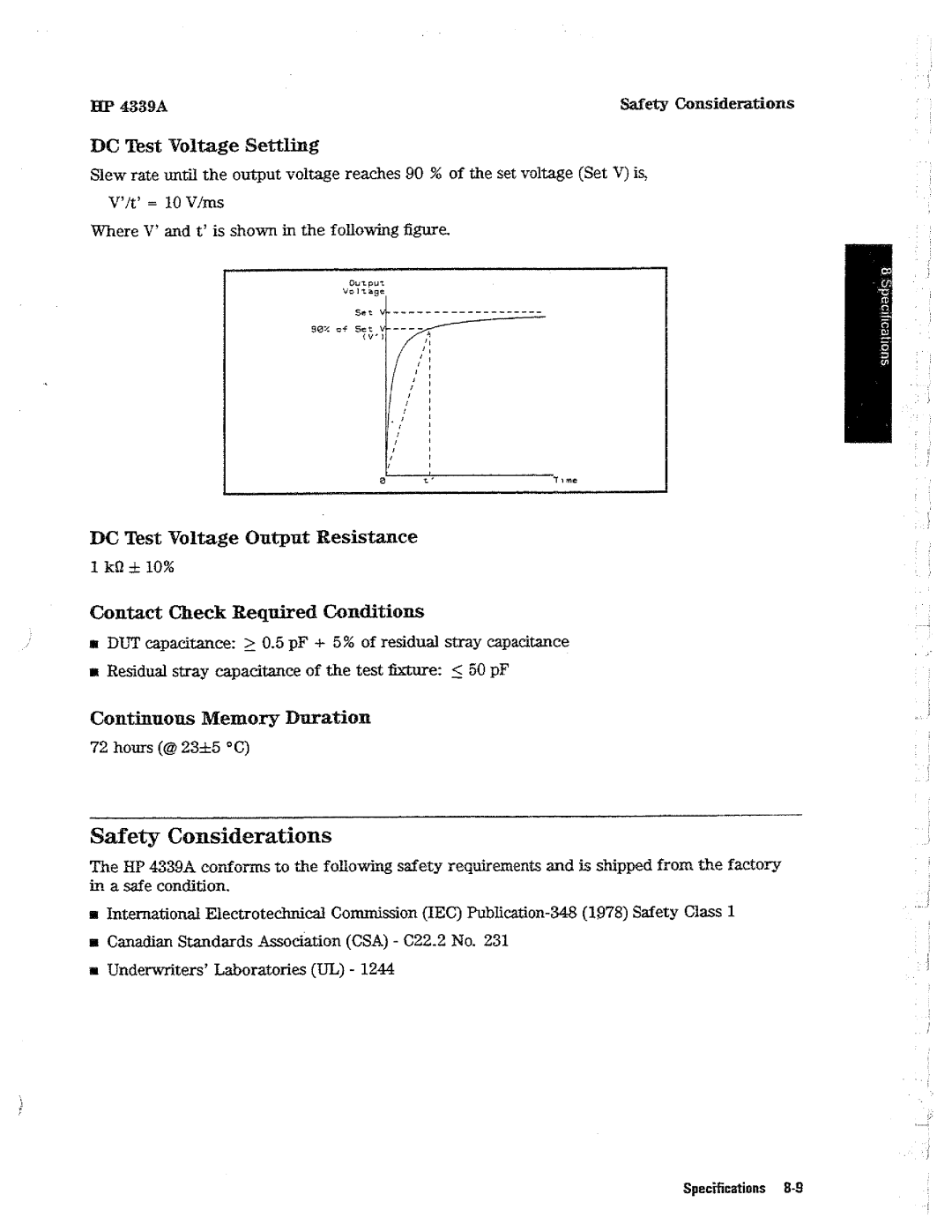 HP Kitchen Utensil 4339A manual 