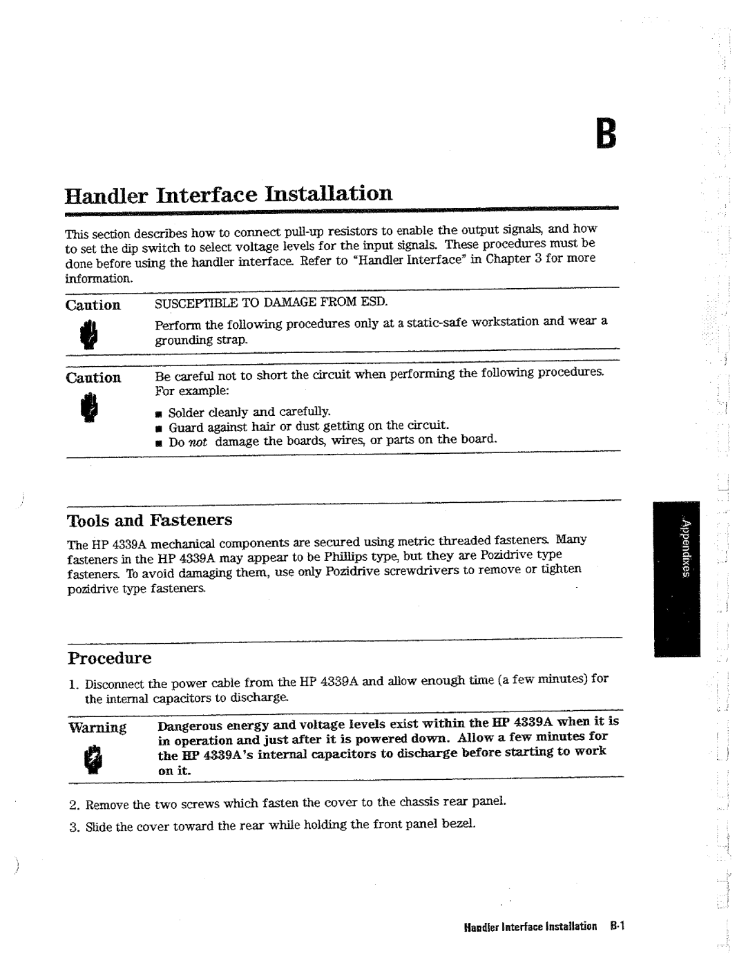 HP Kitchen Utensil 4339A manual 