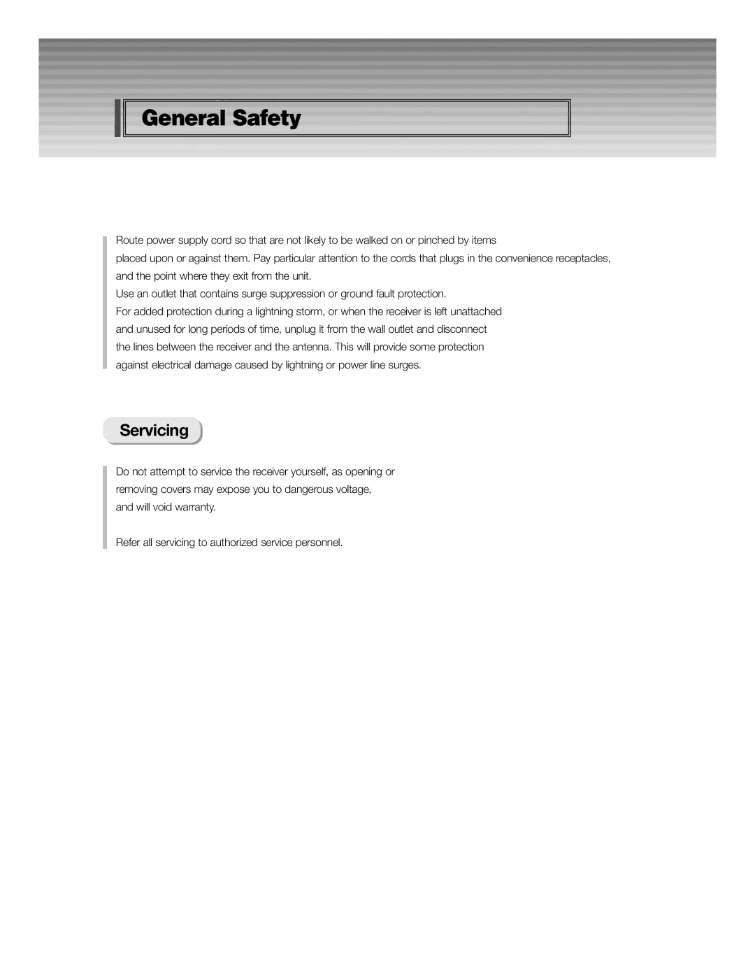 HP KSC-570 manual Servicing 