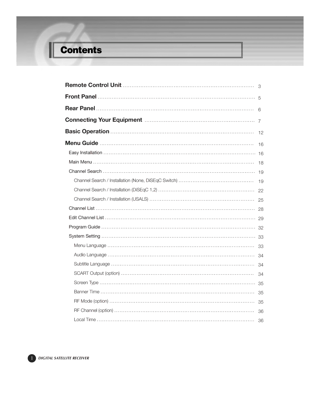 HP KSC-570 manual Contents 