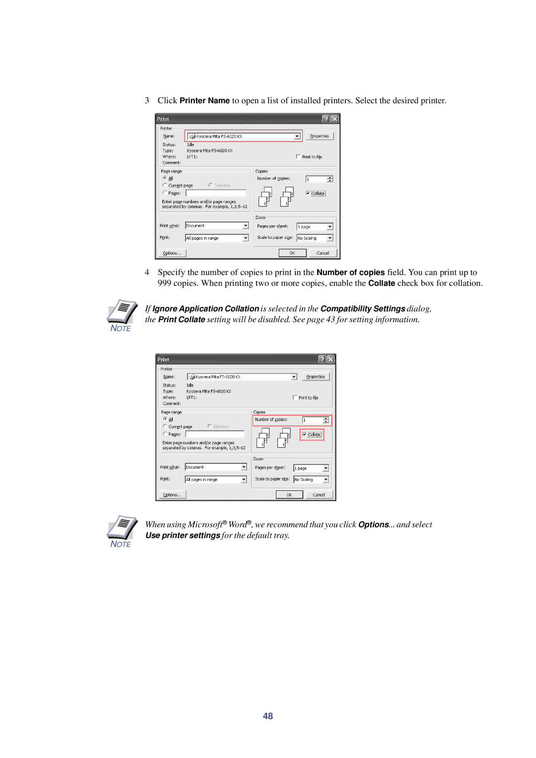 HP Kyocera Extended Driver manual 