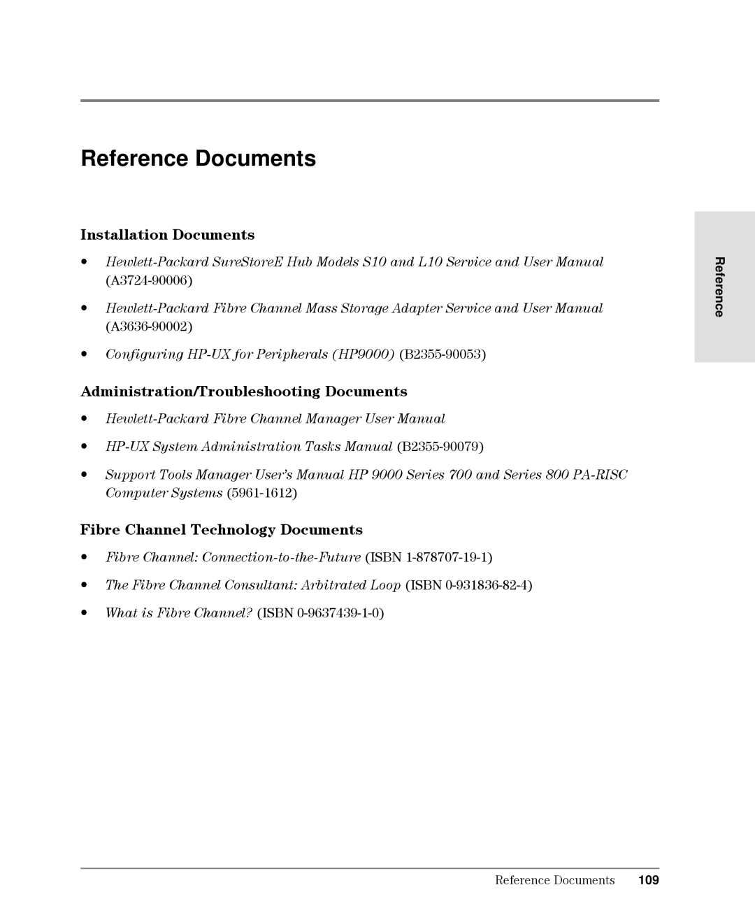 HP Intrusion Prevention System S10 Reference Documents, Installation Documents, Administration/Troubleshooting Documents 