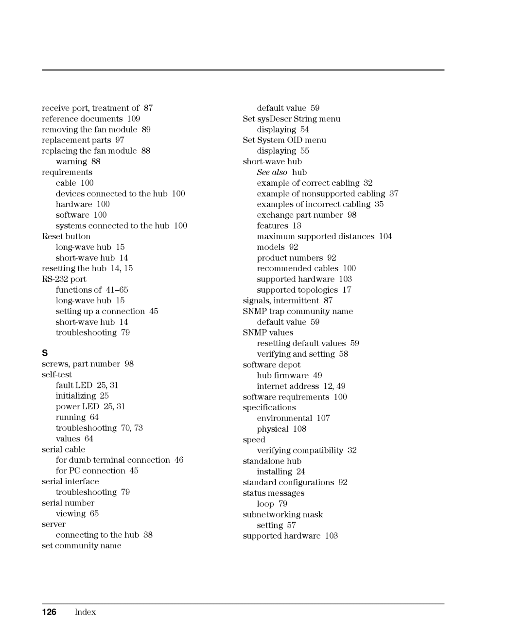 HP L10, Intrusion Prevention System S10 manual Set System OID menu displaying 