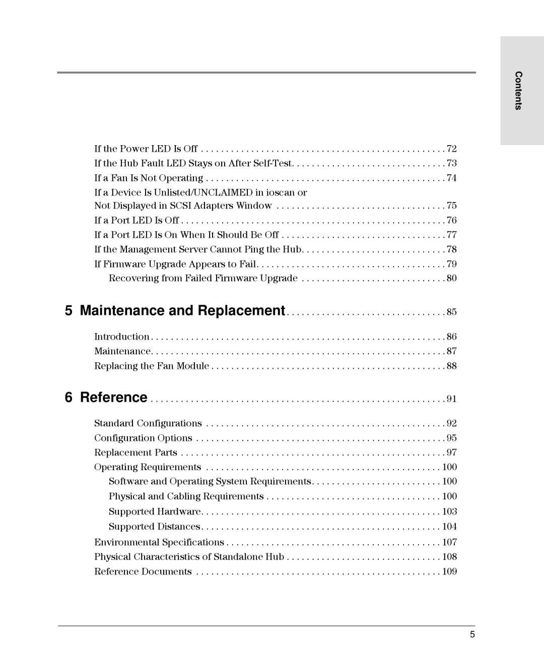 HP Intrusion Prevention System S10, L10 manual Contents 