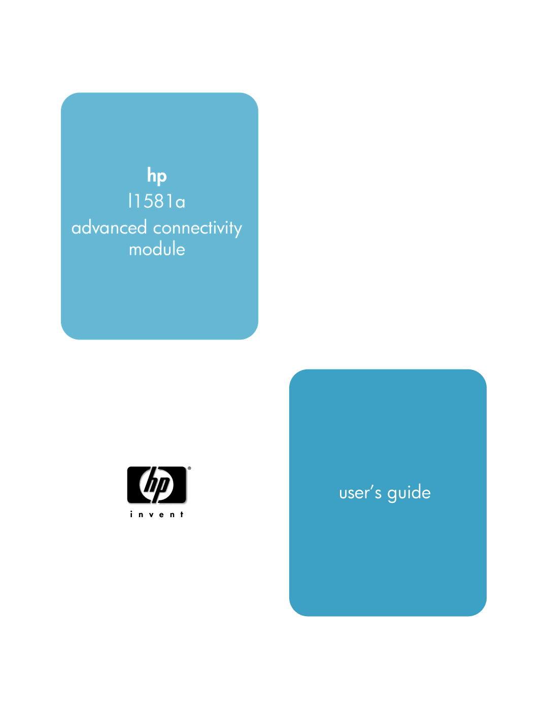 HP L1581A manual L1581a Advanced connectivity Module User’s guide 