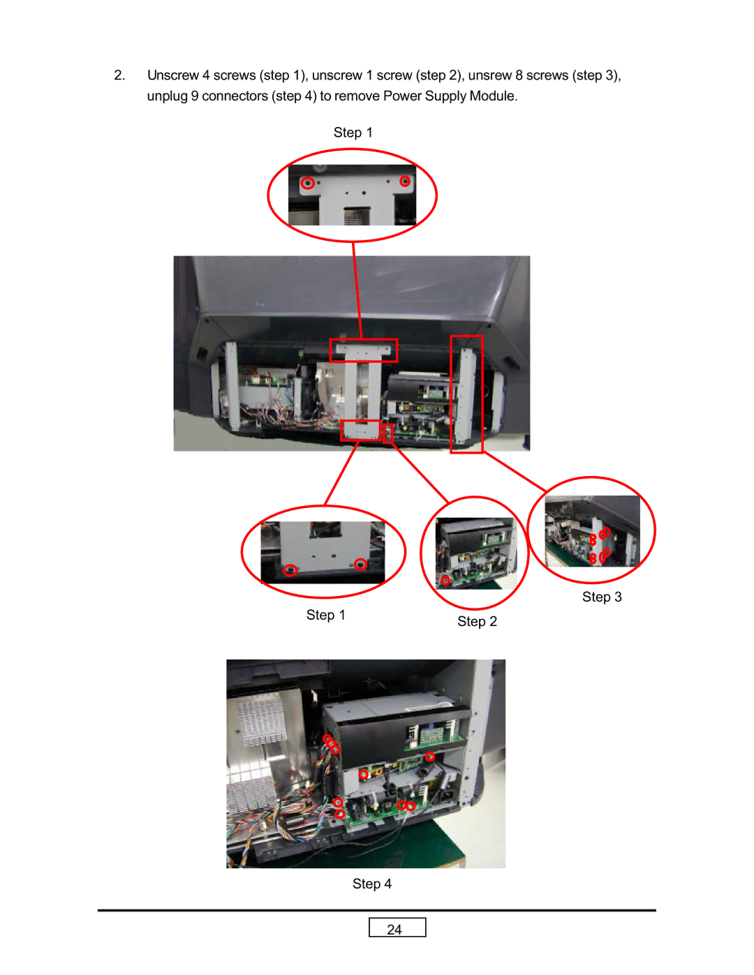 HP L1735A, L1736A, L1798A, L1737A manual 