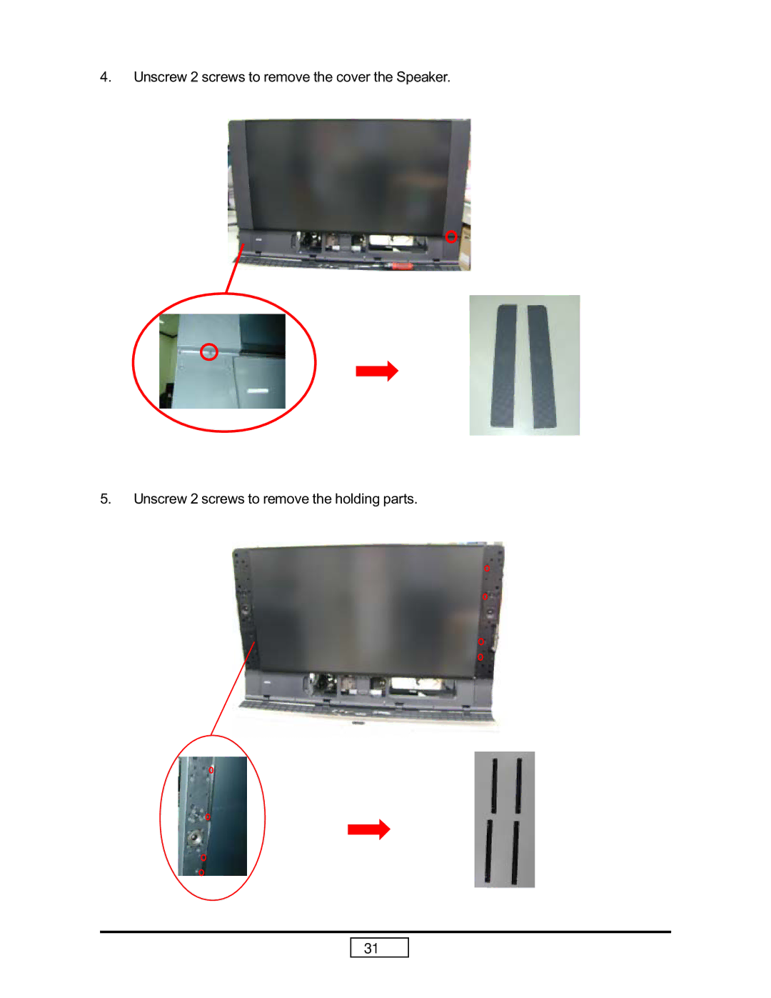 HP L1737A, L1735A, L1736A, L1798A manual 