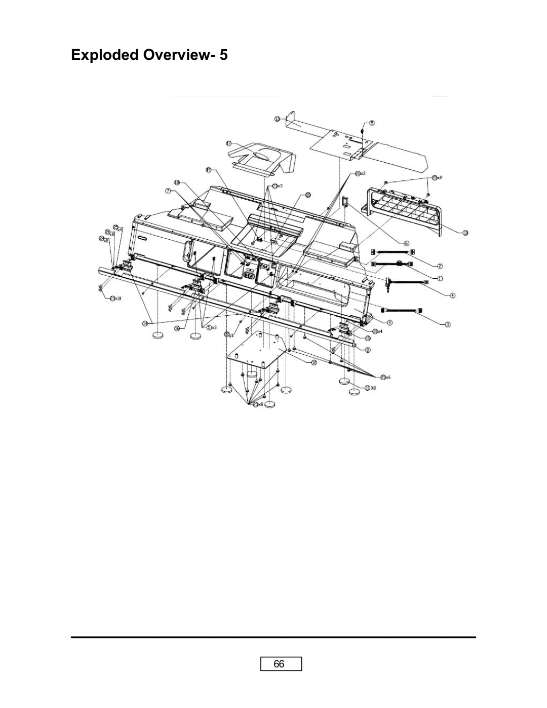 HP L1798A, L1735A, L1736A, L1737A manual Exploded Overview 