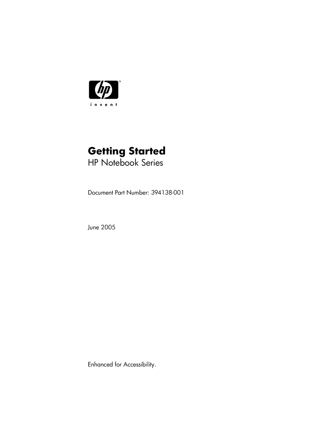 HP L2005US, L2098XX, L2005CU, L2005CM, L2005CL, L2000, L2005A3, L2005CO manual Getting Started 