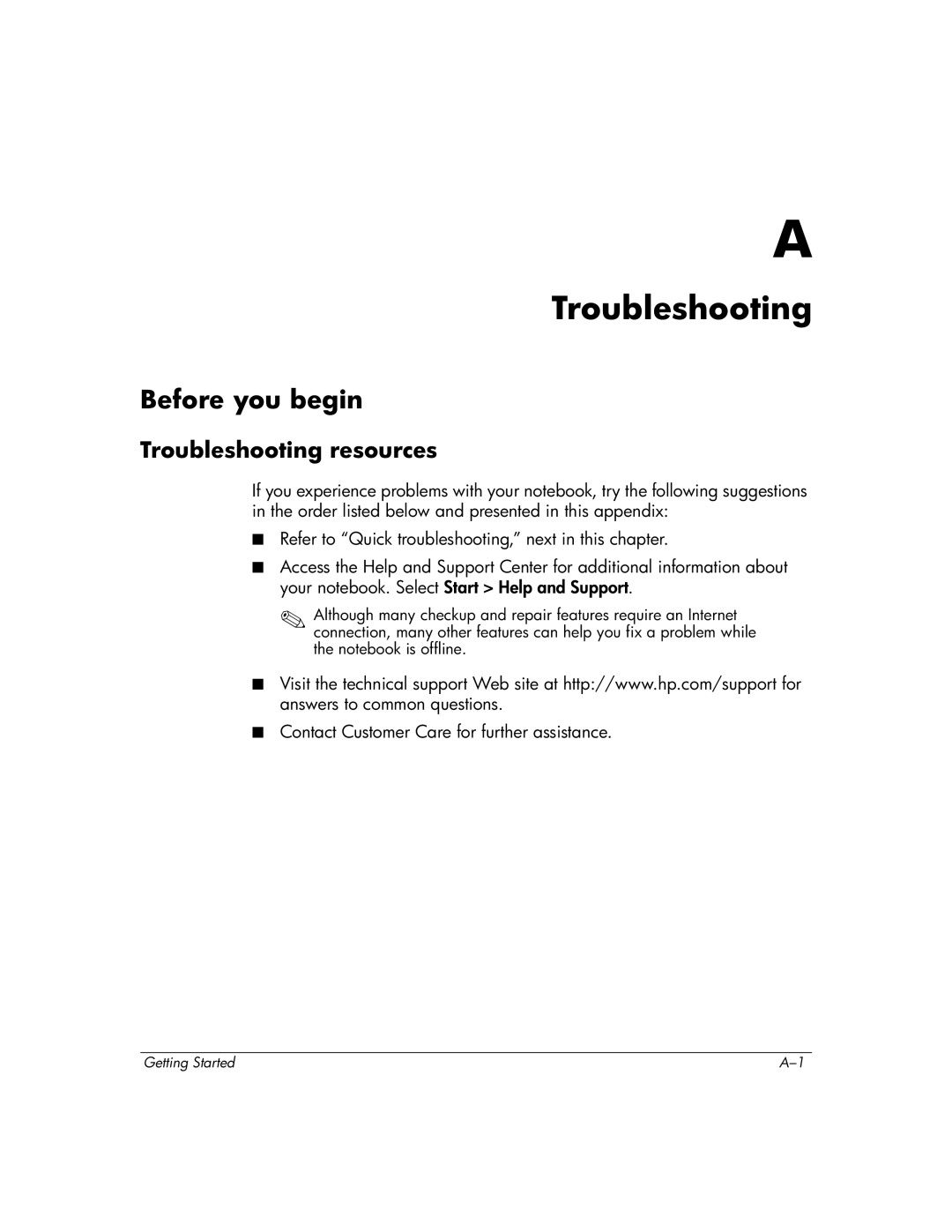 HP L2098XX, L2005US, L2005CU, L2005CM, L2005CL, L2000, L2005A3, L2005CO manual Before you begin, Troubleshooting resources 