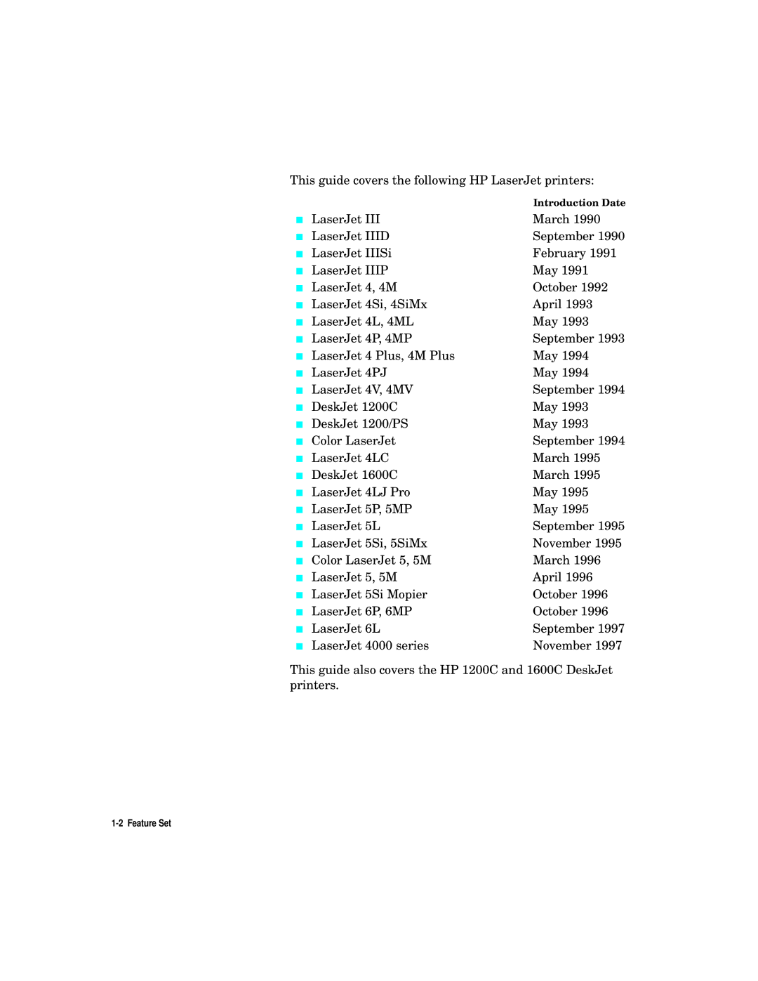 HP L5 manual This guide covers the following HP LaserJet printers 