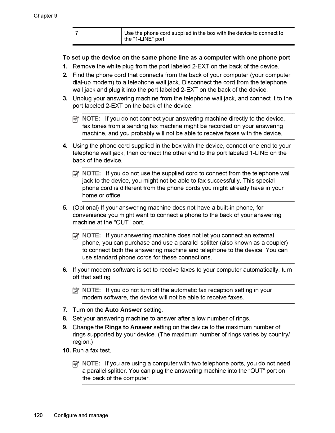 HP L7500 manual Configure and manage 