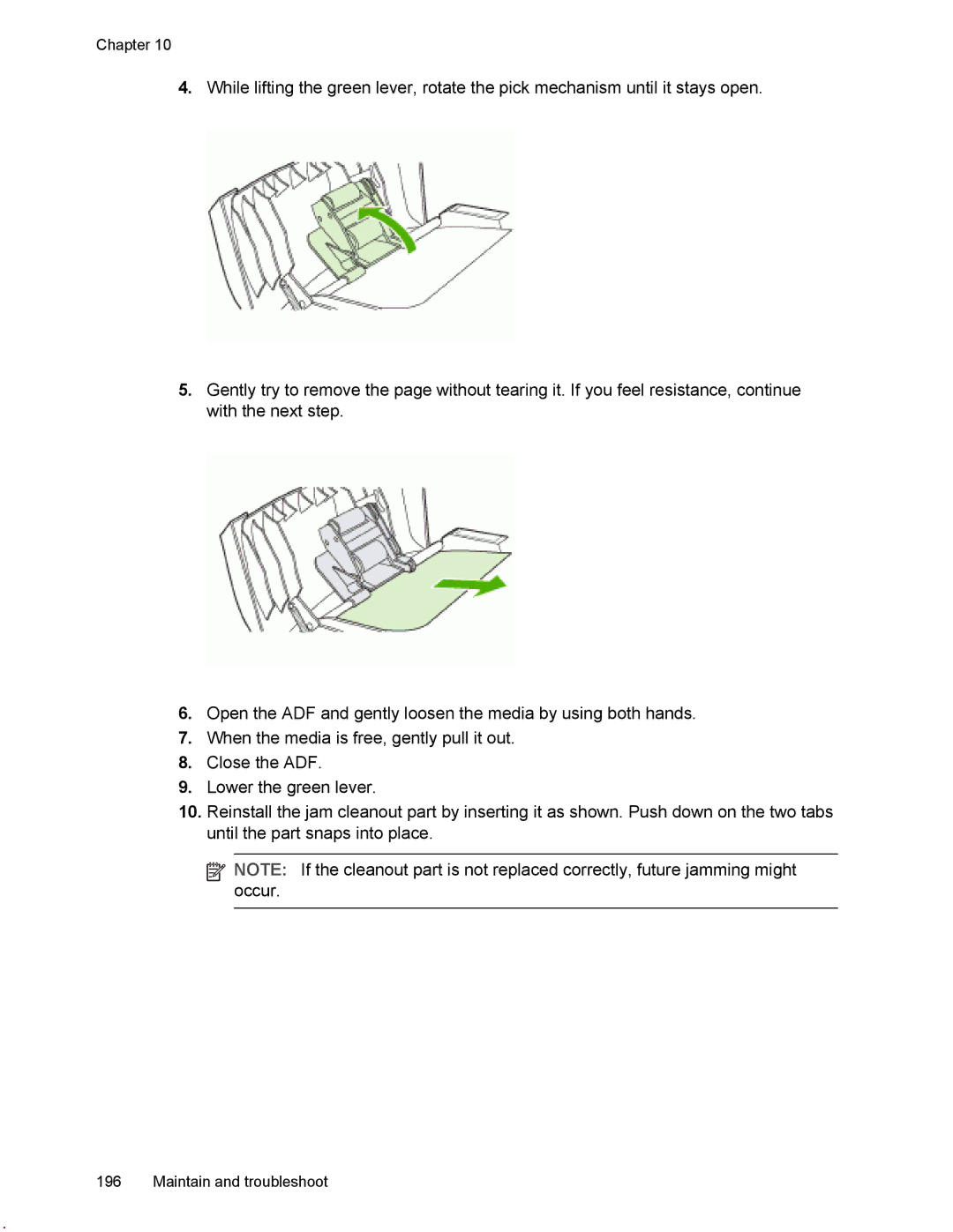 HP L7500 manual Chapter 