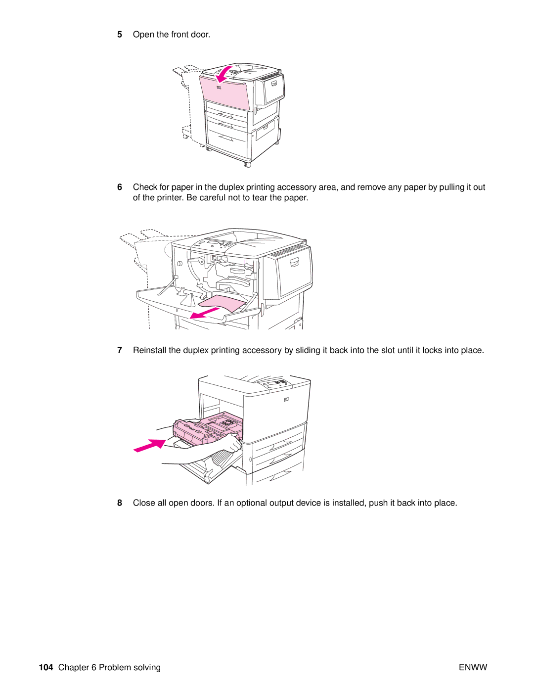 HP Laser 9050n, 9040, 9050DN Laser Q3723A#ABA manual Enww 