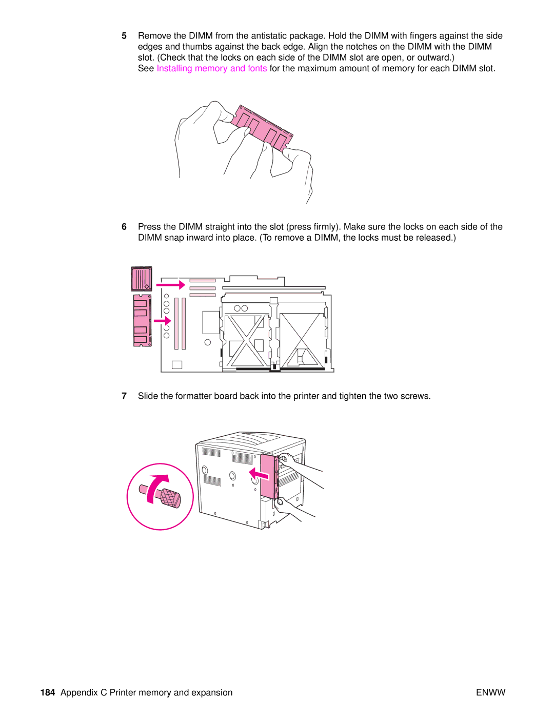 HP Laser 9050n, 9040, 9050DN Laser Q3723A#ABA manual Enww 