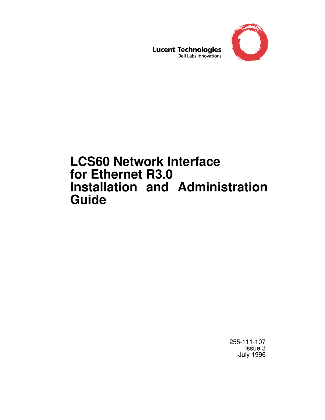 HP LCS60 manual Issue 3 July 