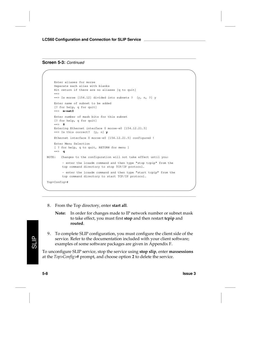 HP LCS60 manual == m-net0 