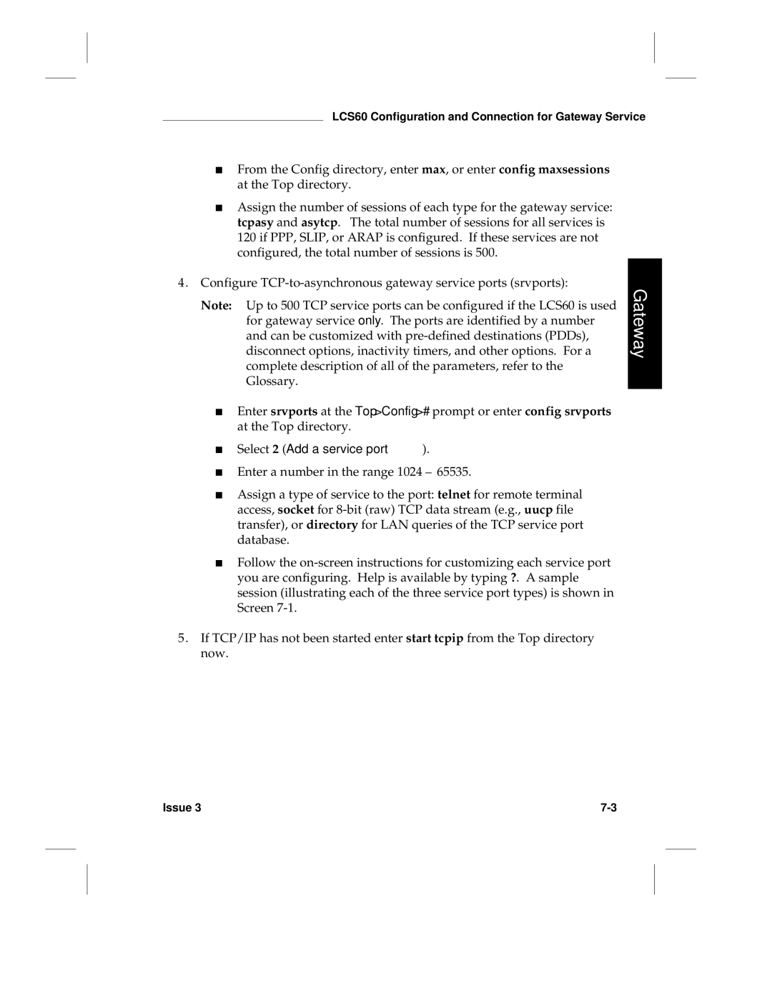 HP LCS60 manual Enter a number in the range 1024 