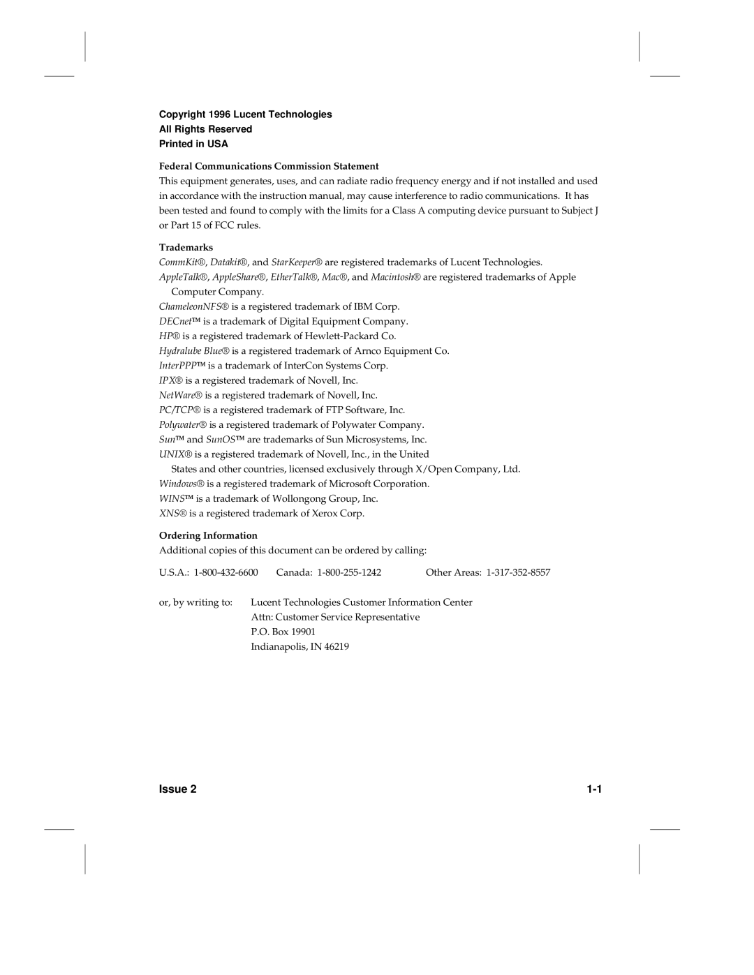 HP LCS60 manual Issue 