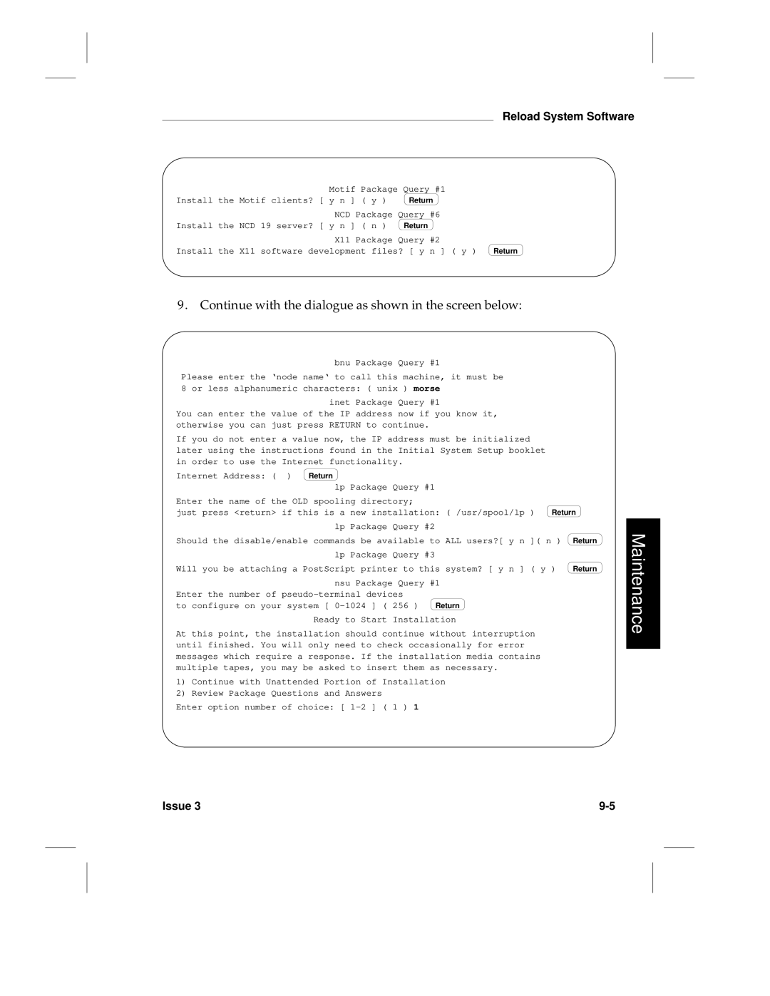 HP LCS60 manual Continue with the dialogue as shown in the screen below 