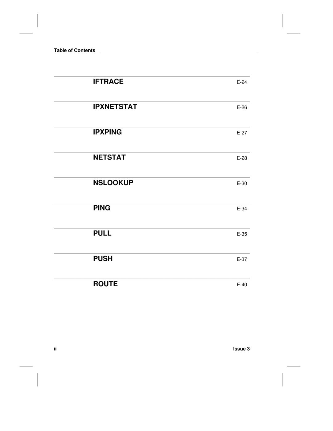 HP LCS60 manual Table of Contents 