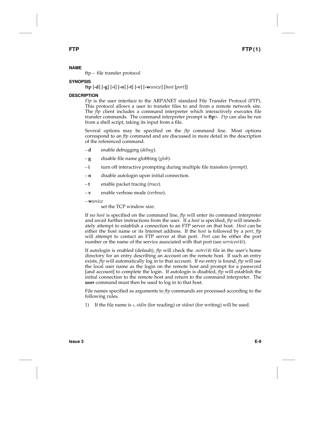 HP LCS60 manual Ftp, Wwsize 