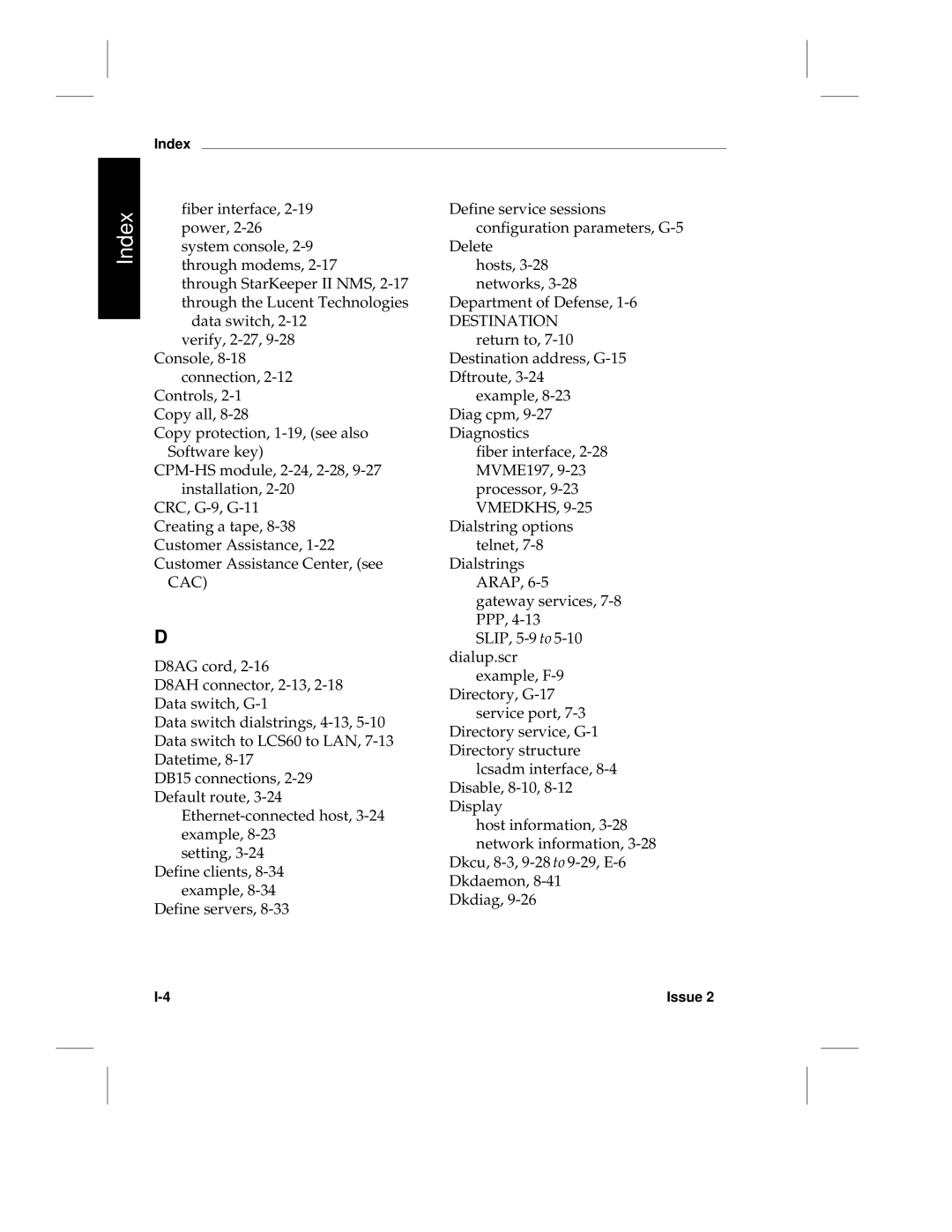 HP LCS60 manual Through modems, Through StarKeeper II NMS, Through the Lucent Technologies, Data switch, Verify, 2-27,9-28 