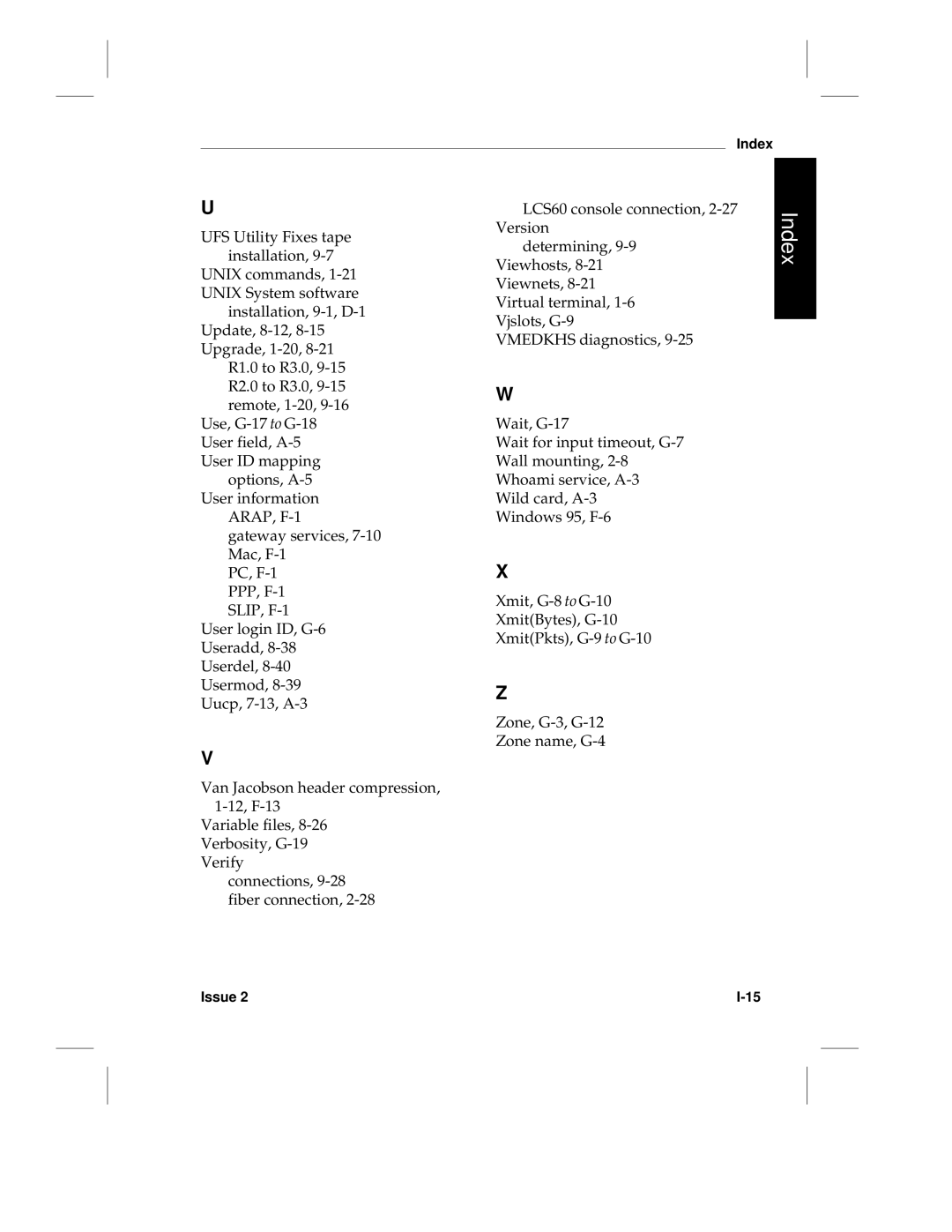 HP manual LCS60 console connection, Version 