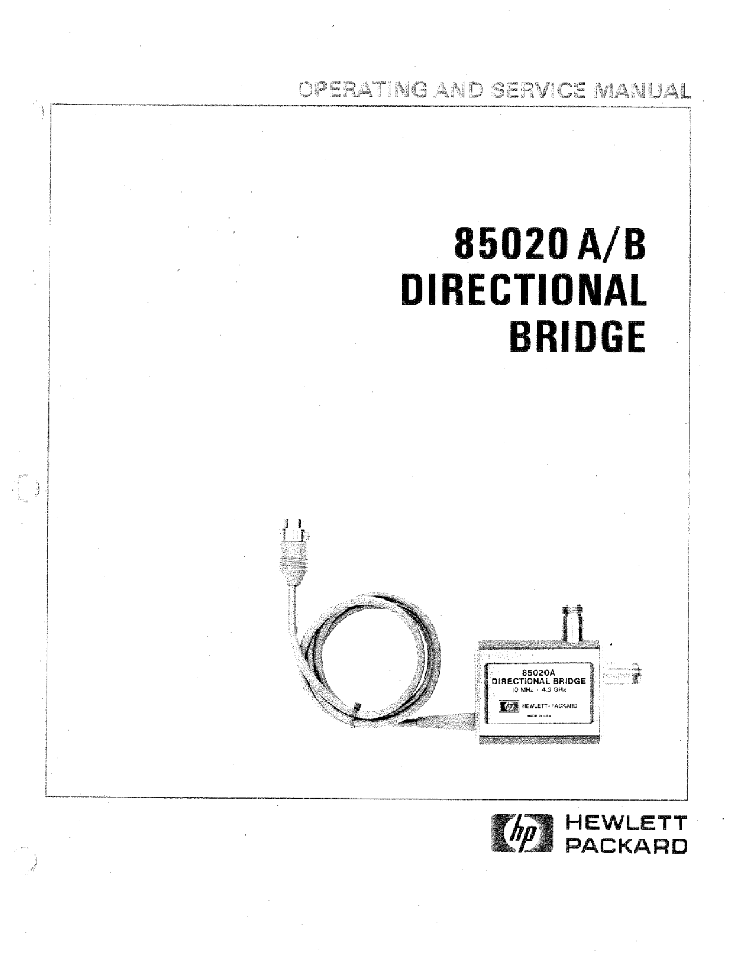 HP Light Therapy Device 85020B, Light Therapy Device 85020A manual 