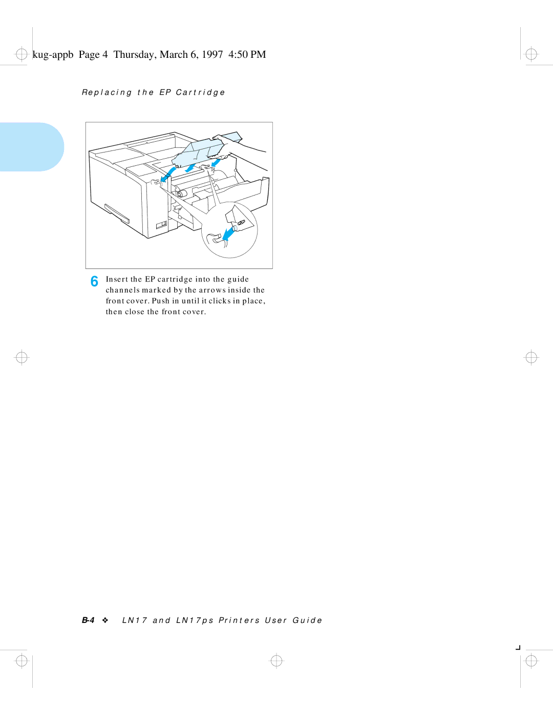 HP LN17 manual Kug-appb Page 4 Thursday, March 6, 1997 450 PM 