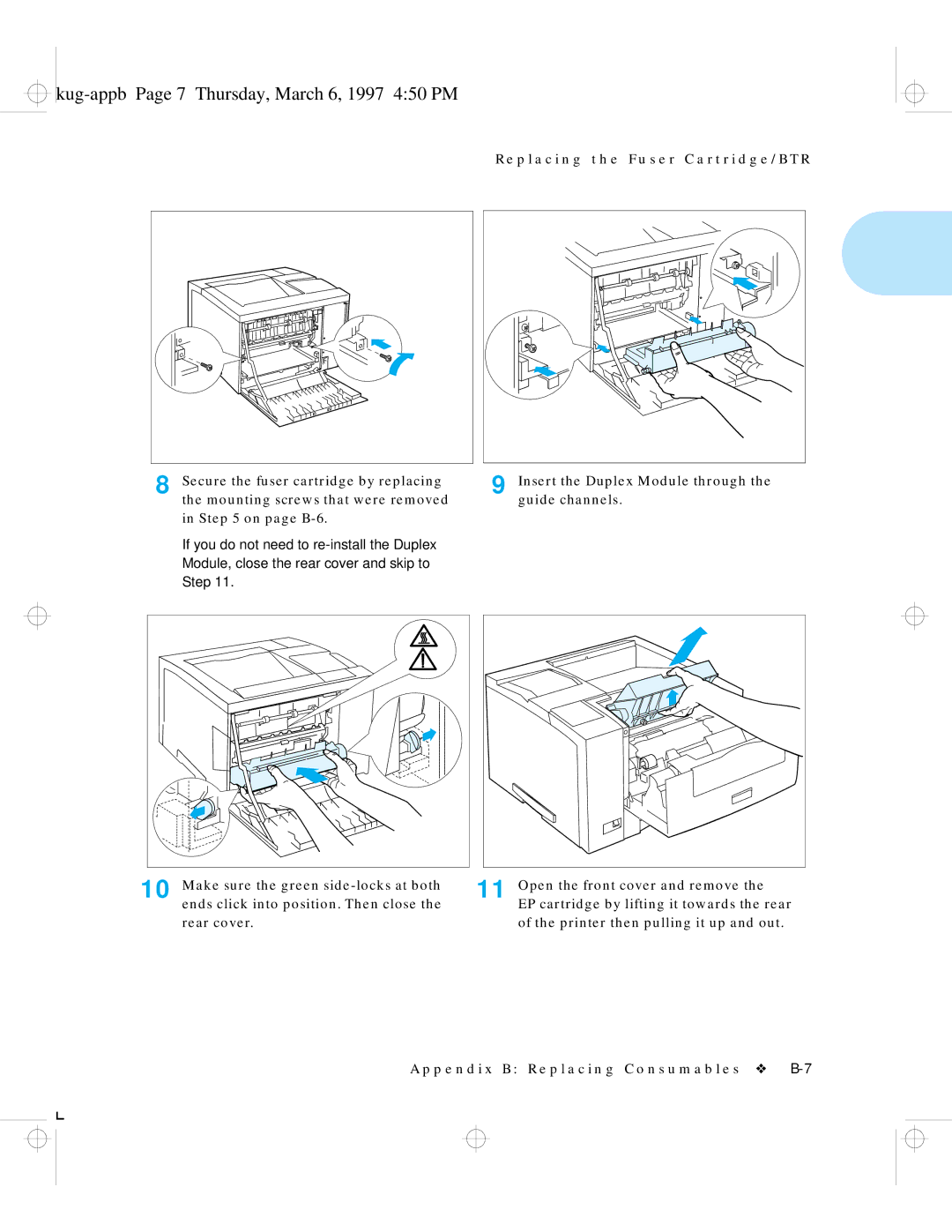 HP LN17ps manual Kug-appb Page 7 Thursday, March 6, 1997 450 PM 