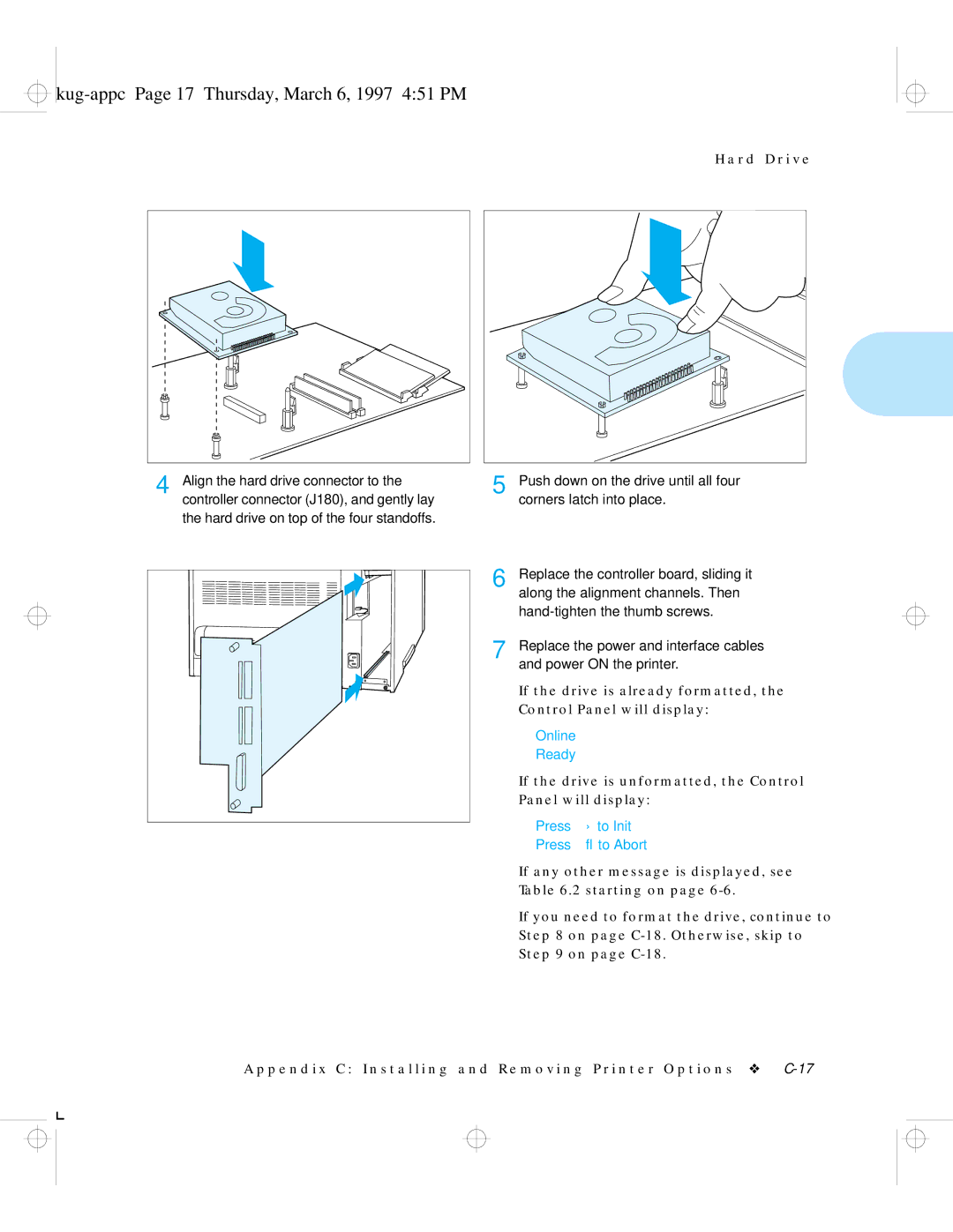 HP LN17ps manual Kug-appc Page 17 Thursday, March 6, 1997 451 PM 