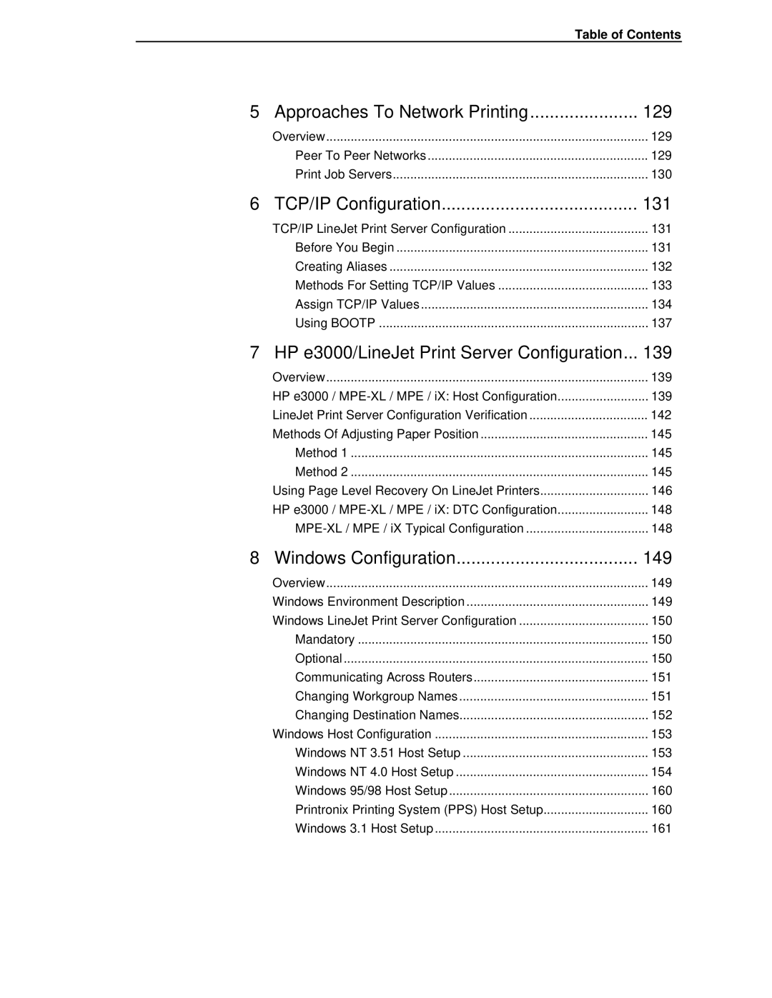 HP LQH-HW 3ULQWHUV manual Approaches To Network Printing 