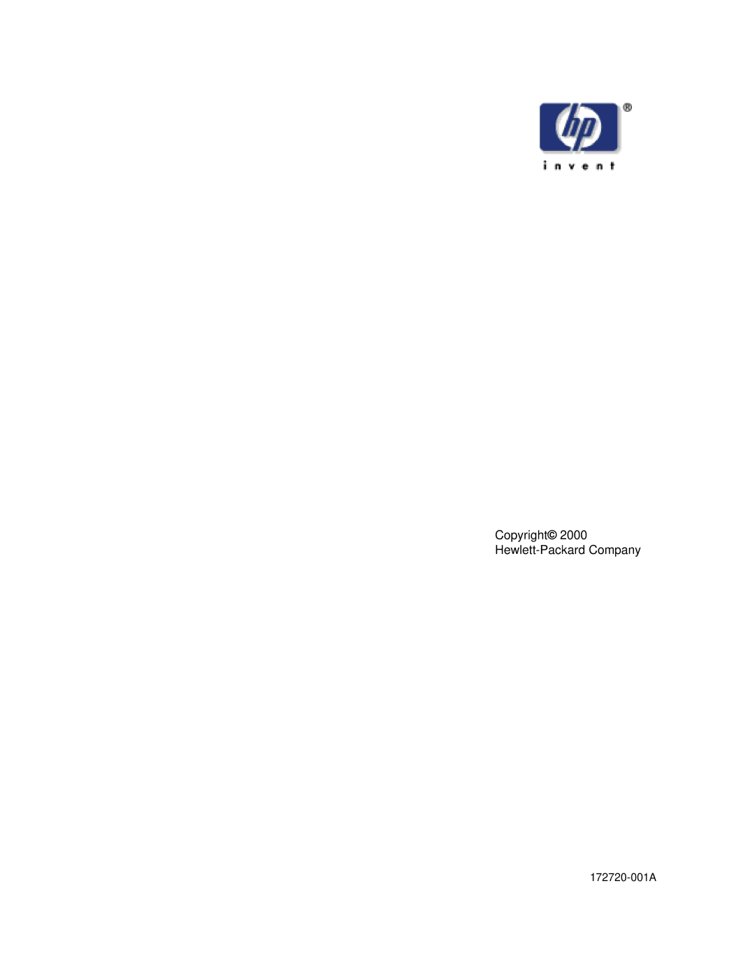 HP LQH-HW 3ULQWHUV manual Copyright 2000 Hewlett-Packard Company 