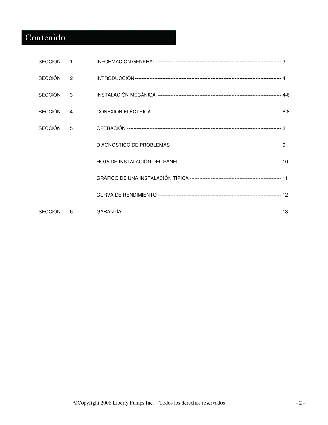 HP LSG204M, LSGX204M, LSGX203M, LSGX202A, LSG202M, LSG202A manual Contenido 