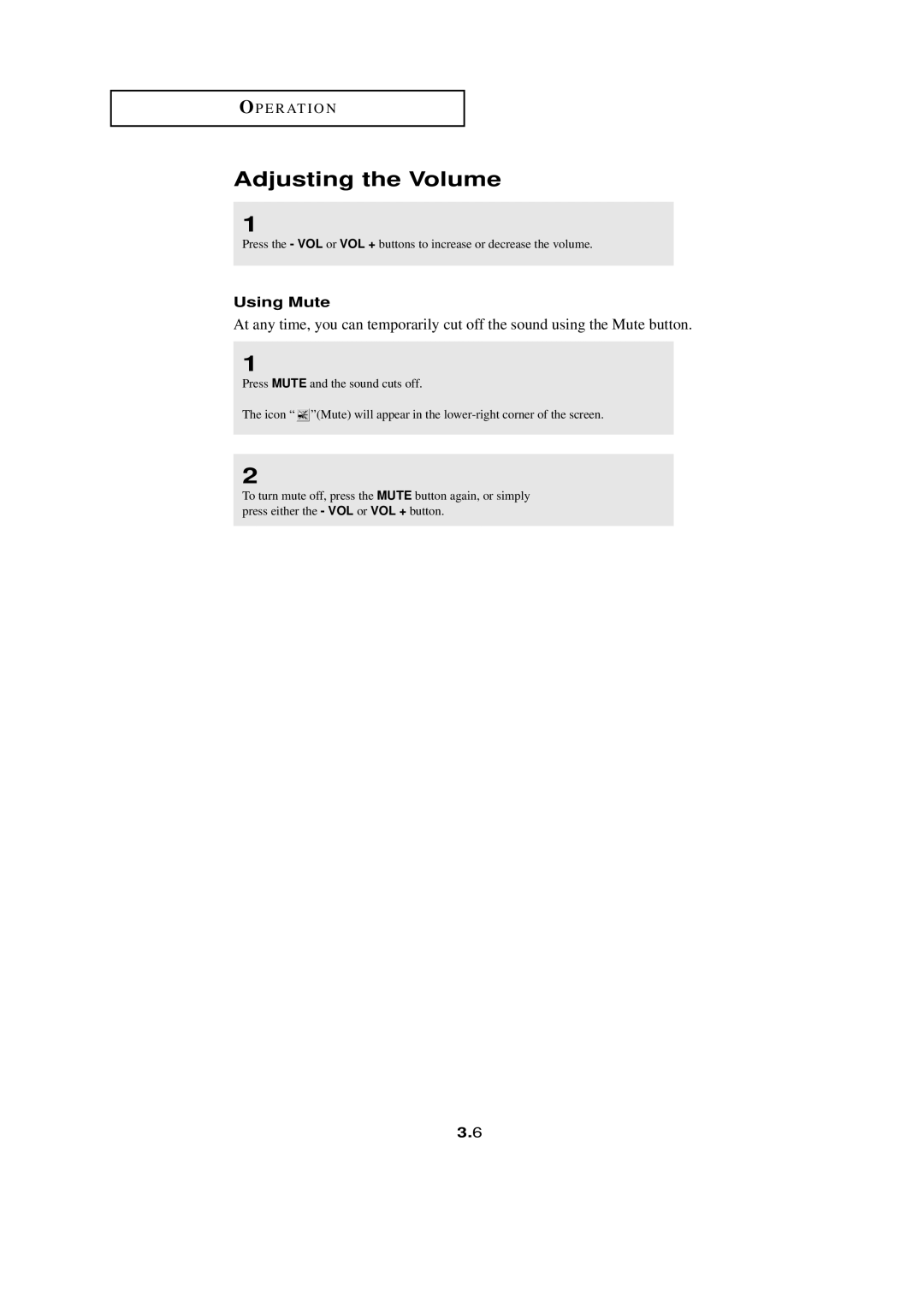 HP LTN1765 manual Adjusting the Volume, Using Mute 