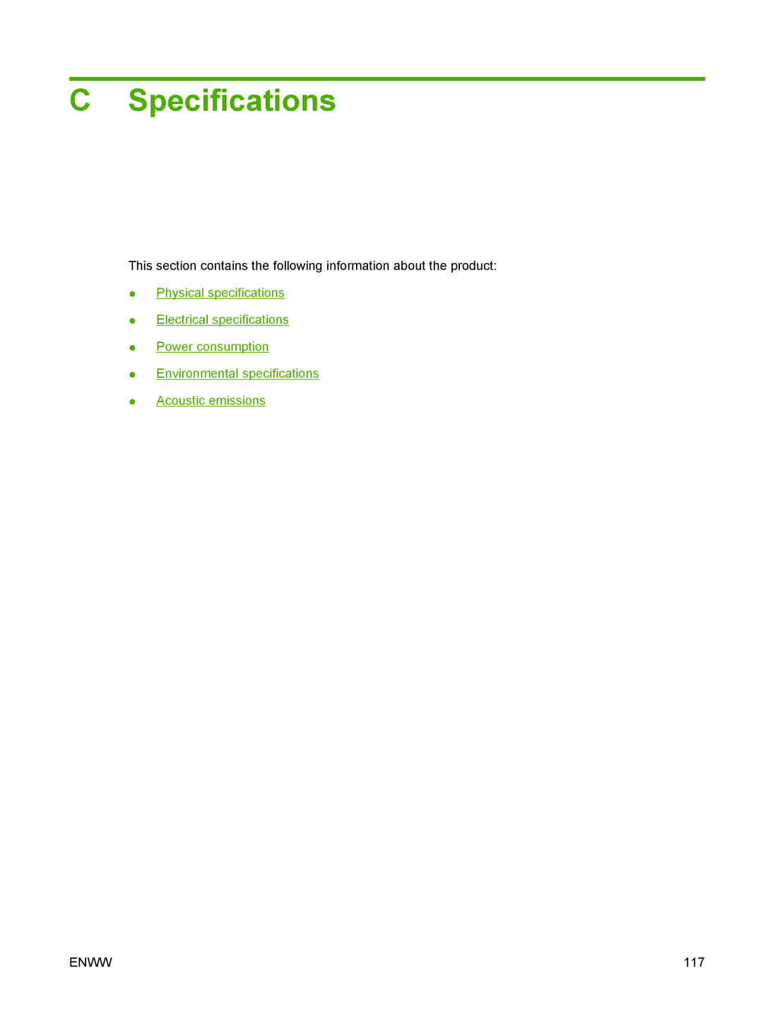 HP M1120 MFP manual Specifications 