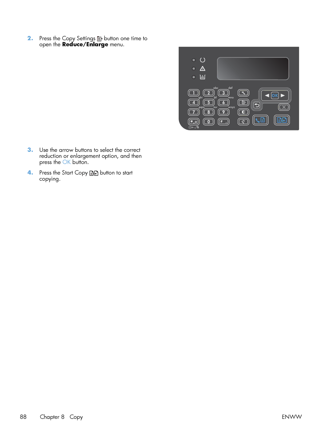 HP M1216nfh, M1214nfh, M1213nf manual Button to start 