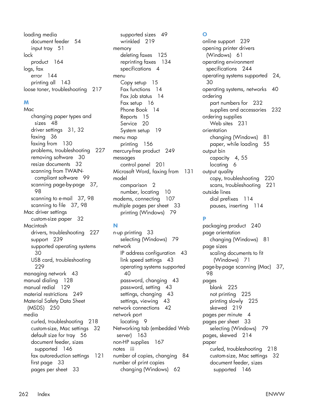 HP M1216nfh, M1214nfh, M1213nf manual Msds 