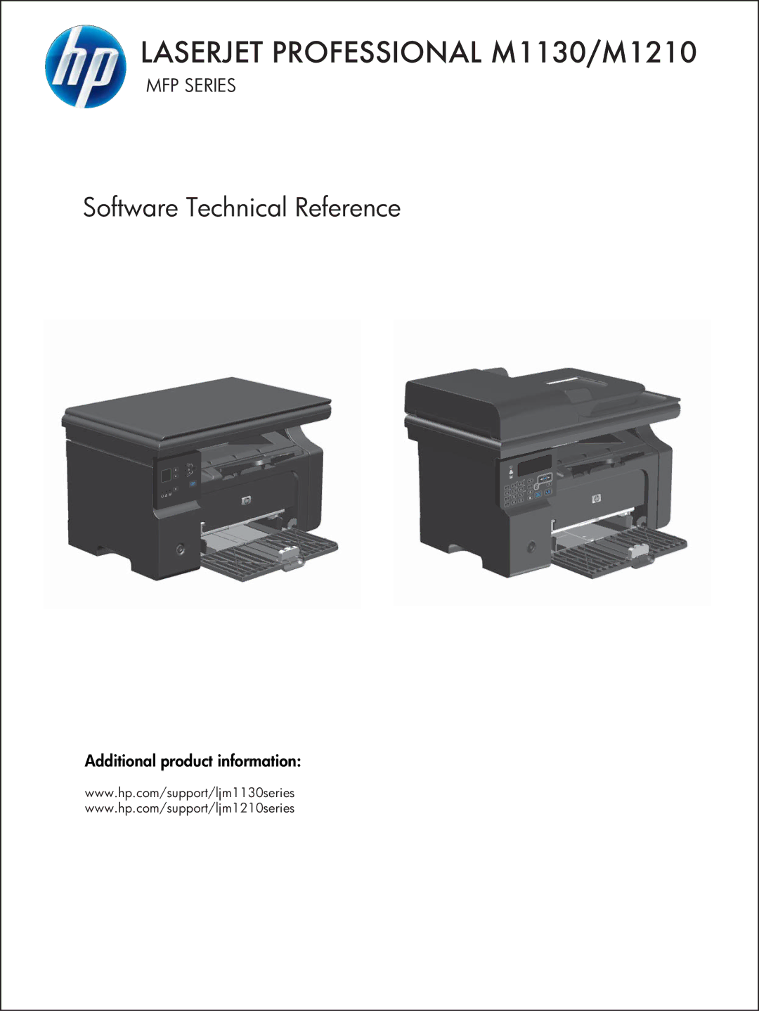 HP M1213nf manual Laserjet Professional M1210 MFP 